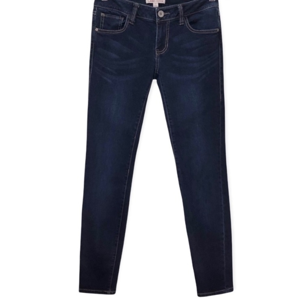 Cabi 4 Skinny Leg Blue Denim Jeans